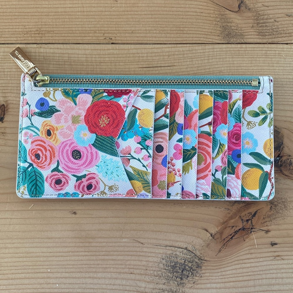 Rifle Paper Co Slim Card Wallet